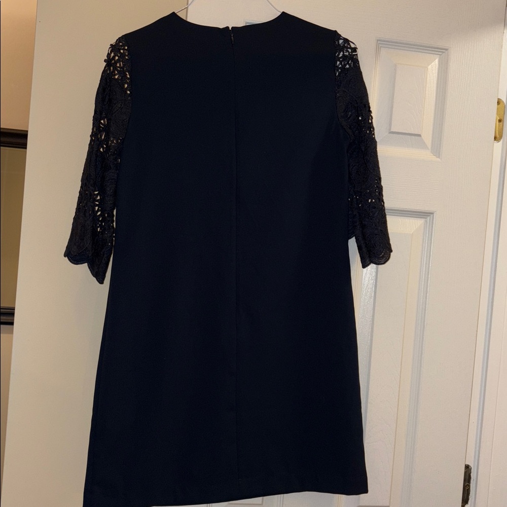Banana Republic Shift Dress 3/4 length Lace bell sleeves Excellent Condition 4 - Picture 6 of 9